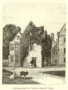 Manor-House vagy Kings Manor, York alkotó: English School