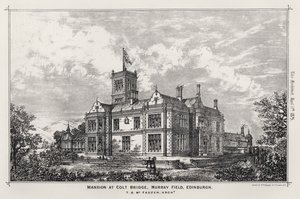 Herrenhaus an der Colt Bridge, Murray Field, Edinburgh