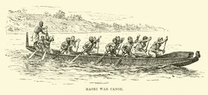Maori War Canoe alkotó: English School