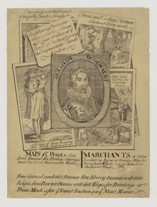 Karten- und Druckverkäufer, Visitenkarte