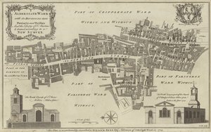 Aldersgate Ward, London térképe