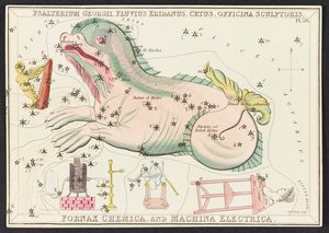 Térképek C.44.A.42 Fornax Chemica és Machina Electrica, az Urania