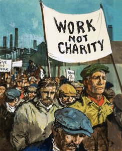 Marschierer während der Depression