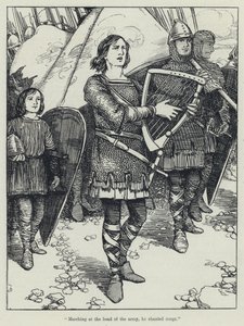 "A sereg élén menetelő dalokat kántált" alkotó: English School