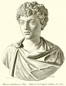 Marcus Aurelius fiúként. (Busz a Capitoliumban, Galéria, 70. sz.)