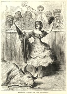 Maria Rosa Carmona, a bikaviador hölgy