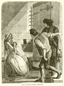 Marie Antoinette-et kivégzésre idézték alkotó: English School