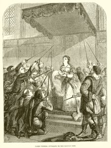 Marie Terézia a Magyar Diétához folyamodik alkotó: English School
