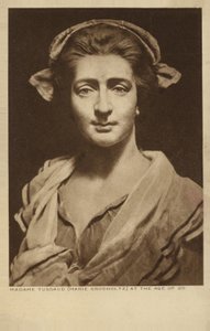 Marie Tussaud, francia művész és viaszszobrász (litográfia) alkotó: English School