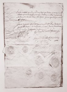 I. Károly házassági szerződése alkotó: English School