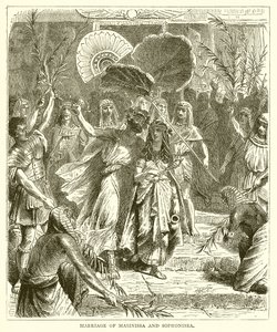 Masinissa és Sophonisba házassága alkotó: English School