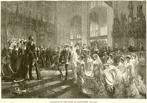 Connaught hercegének házassága alkotó: English School