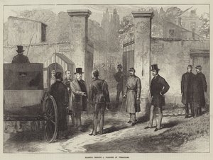 Bazaine marsall a versailles-i fogoly (metszet) alkotó: English School