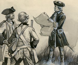 de Saxe marsall francia gyalogsággal alkotó: English School