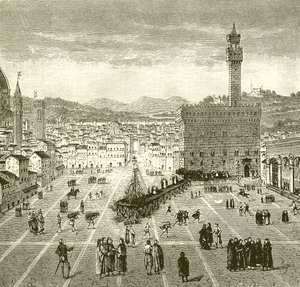 Savonarola mártíromsága alkotó: English School