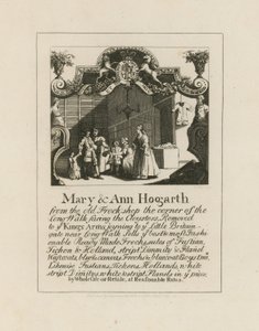 Mary és Ann Hogarth alkotó: English School