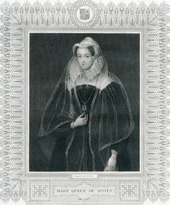 Mária skót királynő, 19. század alkotó: English School