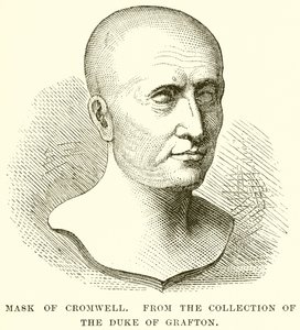 Cromwell maszkja alkotó: English School