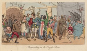 Álarcoskodás az Argyle szobákban alkotó: English School