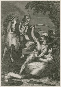 A brit helyőrség lemészárlása Kandyben, Ceylonban, 1803 alkotó: English School