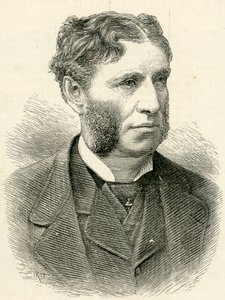 Matthew Arnold (1822-88) a The Illustrated London Newsból, 1888. április 21. alkotó: English School