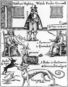 Matthew Hopkins, a Boszorkánykereső tábornok (†1647) alkotó: English School