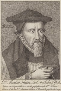 Matthew Hutton, York érseke (rézkarc) alkotó: English School