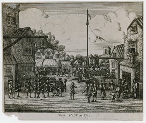 Május vásár 1716-ban alkotó: English School