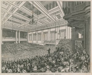 Május Találkozók a Metropoliszban, az Exeter Hall belső terében alkotó: English School