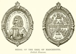 Manchester grófi érme alkotó: English School