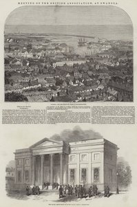 A Brit Szövetség találkozója, Swansea (metszet) alkotó: English School