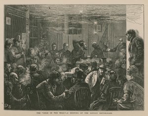 A londoni köztársaságiak találkozója alkotó: English School