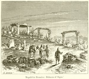 Megalitikus maradványok: Sigus Dolmenjei alkotó: English School