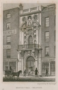 Mercers Hall, Cheapside, London alkotó: English School