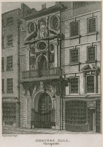Mercers Hall, Cheapside, London alkotó: English School