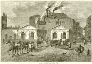 Messrs Meuxs Brewery, 1830 alkotó: English School