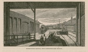 Metropolitan Railway a Farringdon Road állomástól alkotó: English School