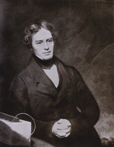 Michael Faraday (litho) alkotó: English School