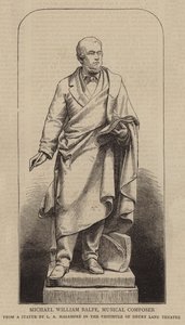 Michael William Balfe, zeneszerző (metszet) alkotó: English School