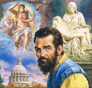 Michelangelo alkotó: English School
