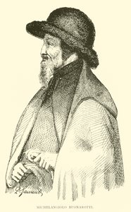 Michelangelo Buonarroti (metszet) alkotó: English School