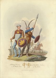 A gótikus nemzetek katonai viselete a Balti-tenger nyugati partján alkotó: English School