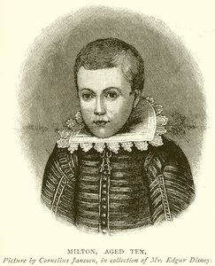 Milton, tíz éves alkotó: English School