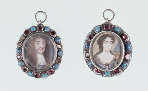 II. Károly és Braganzai Katalin miniatúrái alkotó: English School