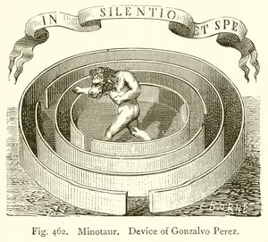 Minotaurusz. Gonzalvo Perez készüléke alkotó: English School