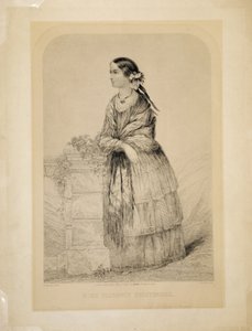 Miss Florence Nightingale: A katonák barátja, Elston, metszett T.H. Ellis, kocsma. Írta: Ellis, 51. Jewin Street, City of London, 1856. május 1 alkotó: English School