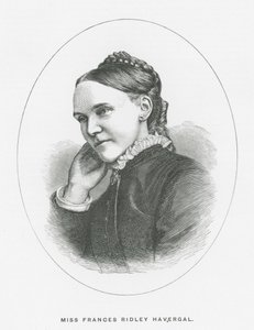 Miss Frances Ridley Havergal (litográfia) alkotó: English School