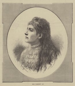 Miss Harriett Jay (metszet) alkotó: English School