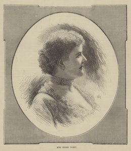Miss Helen Barry (metszet) alkotó: English School