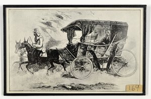 Miss Nightingale hintója a háború székhelyén, a The Illustrated London News-ból alkotó: English School